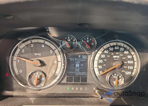 2010 Dodge Ram 1500 из США, поврежденный, VIN 1D7RB1GP1AS219023